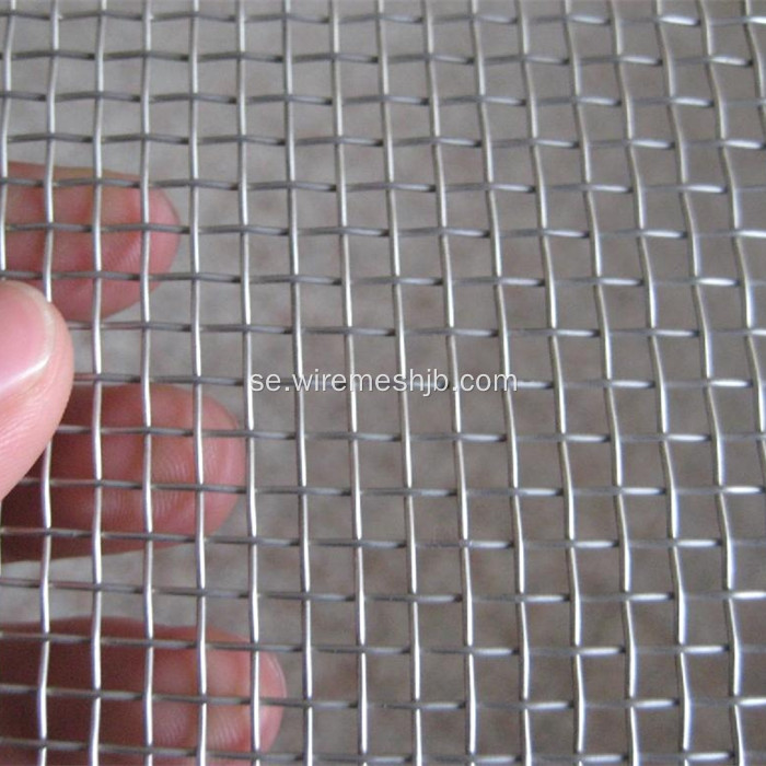 Plain Weave Aluminium Wire Mesh För Insect Screen