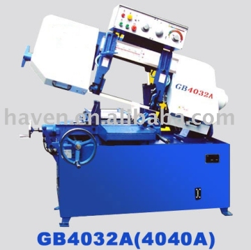 Band sawing machine