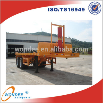 20 Feet Container Tipping Lifting Semi Trailer