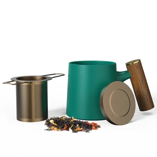 DHPO Reusable Stainless Steel Tea Infusion Strainer for Coffee and Tea