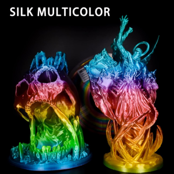 Rainbow Silk PLA Filament 1.75mm