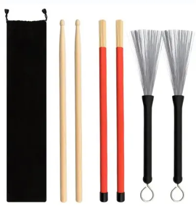 Drum Brush Stick: Types, Uses, and Buying Guide