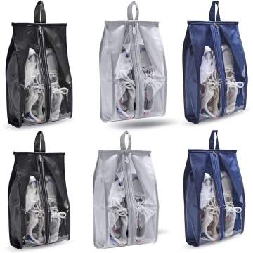 Large Multi-color Shoe Bags