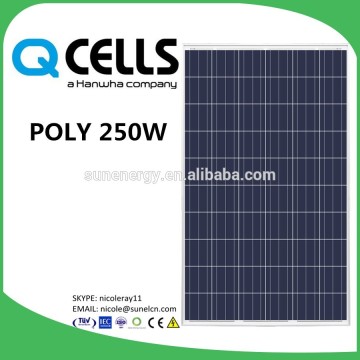Q cells poly 250 watt solar panels Q.PRO-G3 250
