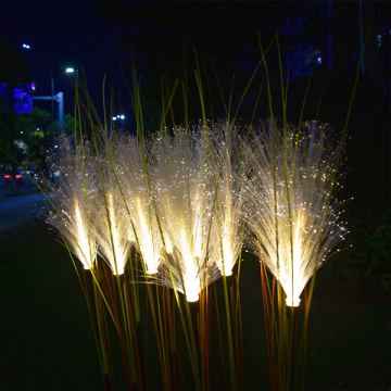 Outdoor Reeds Fiber optic lighting system