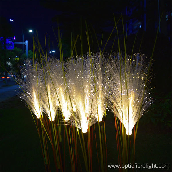 Outdoor Reeds Fiber optic lighting system