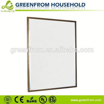 Square fancy shaving mirror wall mounted