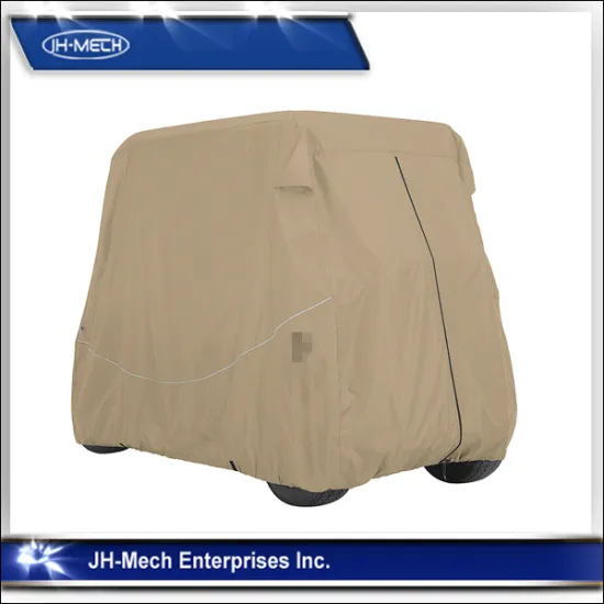 210D Oxford waterproof and UV protection fabric golf cart cover