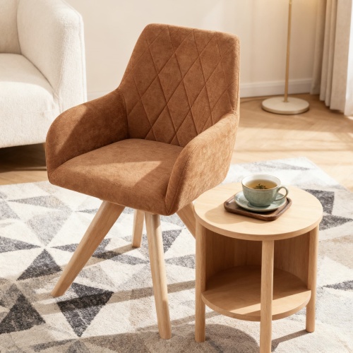 Fabric Modern Accent Arm Chairs Accent Chair Swivel