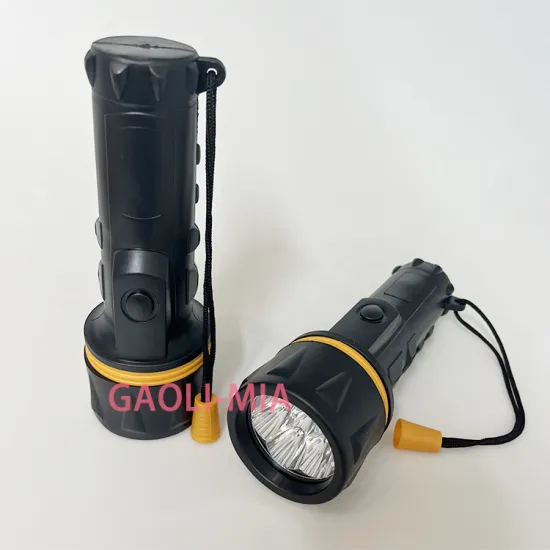 Wholesale Battery-Powered Rubber Emergency Torches with 3/7 LED Lights - Affordable Plastic Flashlights
