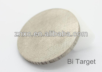 Pure Bismuth Sputtring target Pure Bi 6N