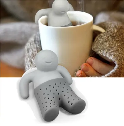 Little Tea Man For Tea Strainer Leisure High Tea Time