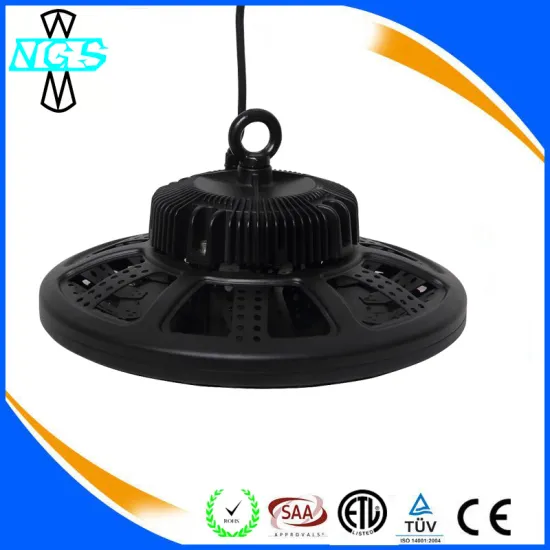 125lm/W 100W 150W 200W UFO LED High Bay Light for Warehouse Industrial Lighting