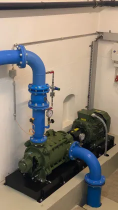 EBARA centrifugal pump and pumpsystem