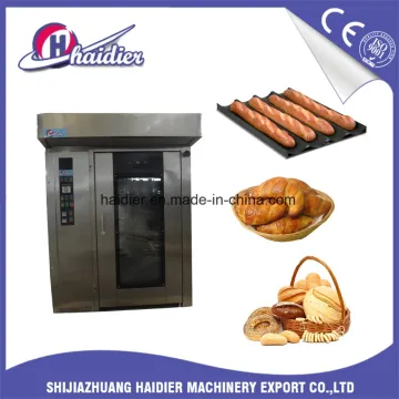 Bread Cake Biscuit Machinery Wholesale Rotary Rack Oven for Baking