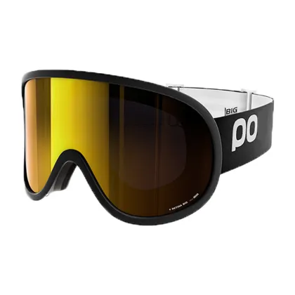POC UV400 Protection Ski Mask: Big Face Ski Goggles for Men and Women - Anti-Fog Sports Eyewear for Outdoor Snowboarding