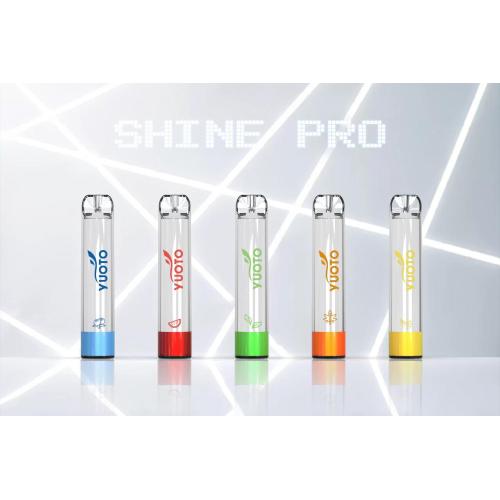 Yuoto Shine Pro Tek kullanımlık Vape 2000Puffs