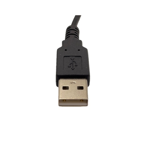 Φ4.0x1.7mm DCプラグ - USBAオス