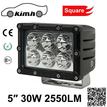 5 Inch 2550LM Newest Auto Parts IP67 Waterproof 30w led work light offroad