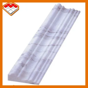 White natural stnoe decorative frame natural marble moulding