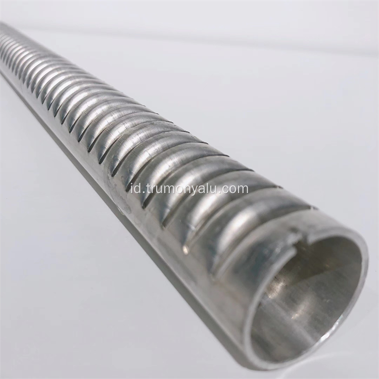 Tabung header kondensor aluminium persegi untuk suku cadang