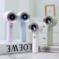 Ventilador portátil sem escova com display digital (100 velocidades)