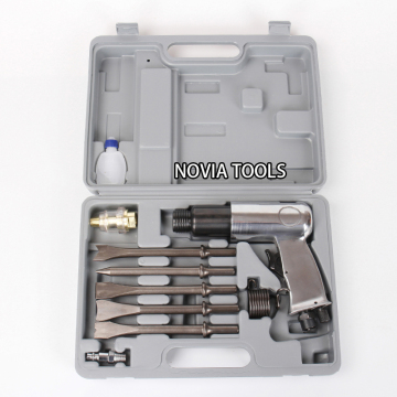 10pcs Quick Change Front Exhaust 190mm Air Hammer Kit NV-1029K: Professional Tool Set for Enhanced Performance