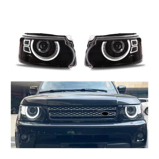 Plug and Play Headlights for Land Rover Range Rover Sport 2005-2013 to Defender Style