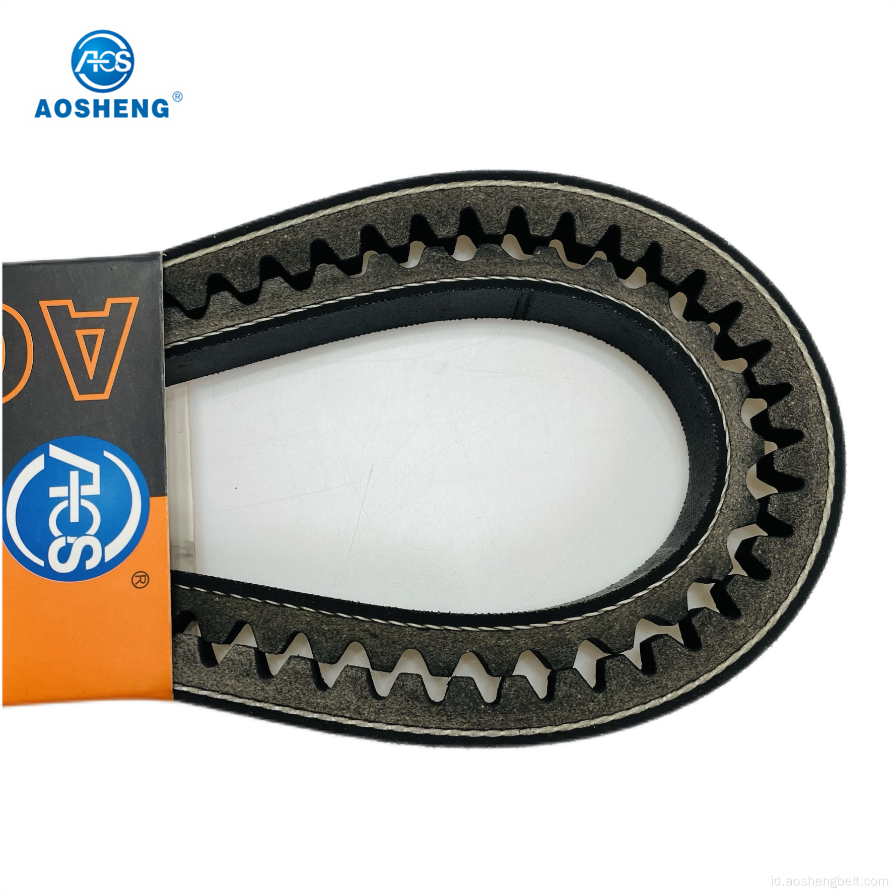 Rubber Raw Edge Cogged Auto Fan Belt 10 * 1000