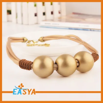 Abalorios De Plata Para Pulseras Big Pearls Bead Necklace