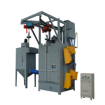 Single and Double Hooks Shot Blasting Machine
