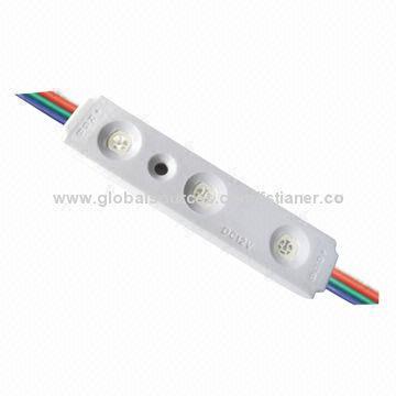 SMD RGB5050 Module, 0.72W, IP65, 12V DC, 3LEDs/pc, CE and RoSH Marks