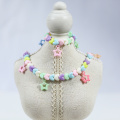 Multicolor Stars Necklace Set Craft