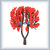 scaled building material model tree