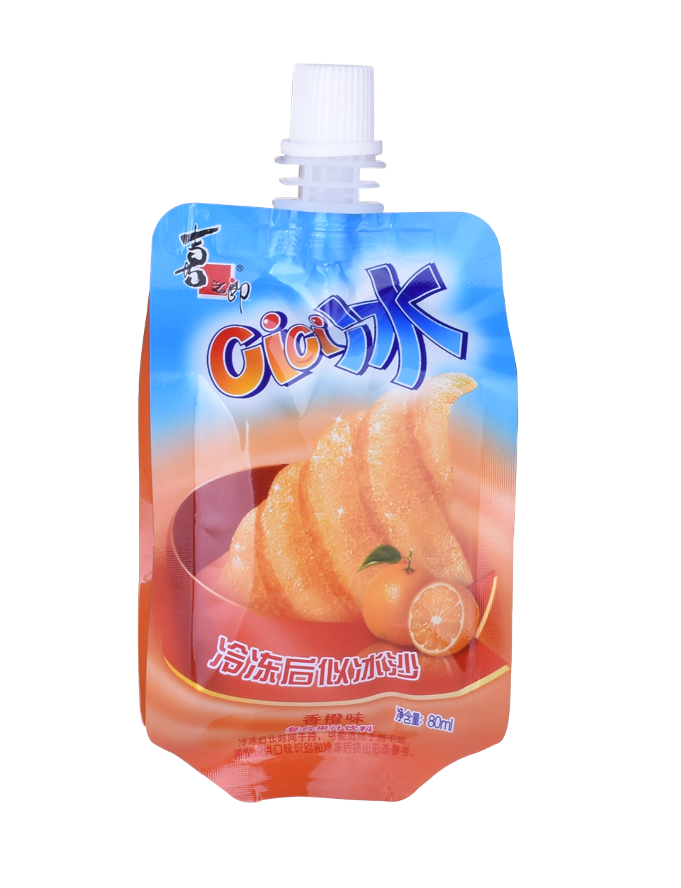 Wholesale gravure printing juice drinking pouch