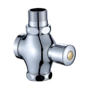 Romania Brass Manual Toilet Flush Valve with Zinc Handle and Easy Operation for WC