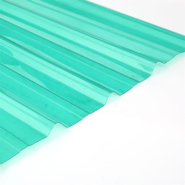 Sampel percuma panel bumbung beralun polikarbonat yang disesuaikan untuk skylight dan sunroom