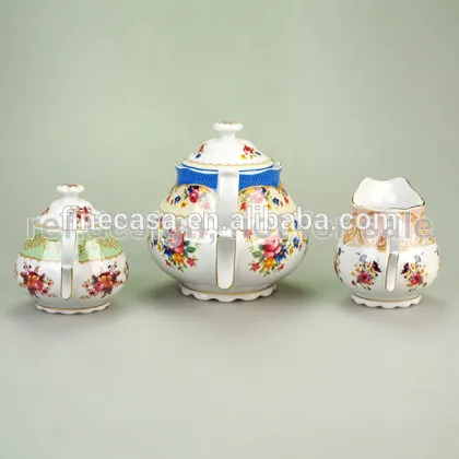 Luxury Style Fine Royal Porcelain Turkish Tea Set