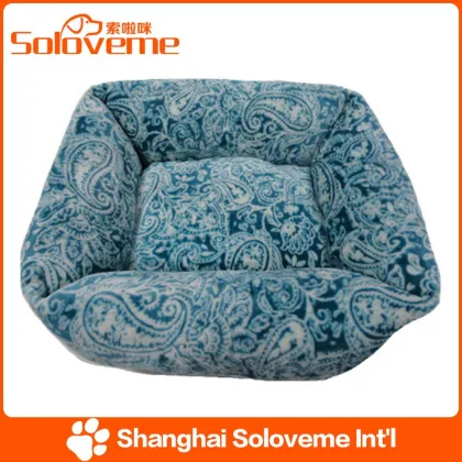 Hot sale soft fashion dog snuggle bed