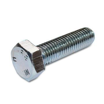 Grade 8.8 Hex Bolt with Nickel-plated Surface Finishing