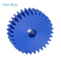 Plastic wear resistant oil containing small module gear