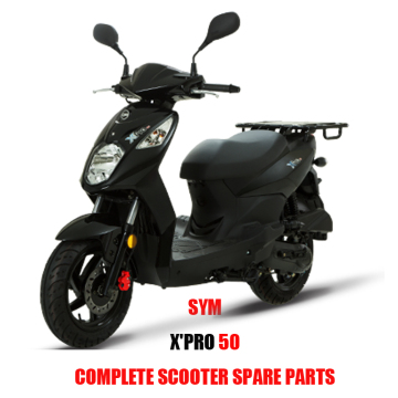 X' PRO 50 for SYM X PRO Spare Parts 50 Complete Scooter Spare Parts Original Spare Parts