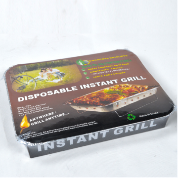 Barbecue BBQ Outdoor camping instant mini charcoal bbq grill