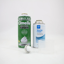 65MM shaving foam empty tin aerosol spray cans