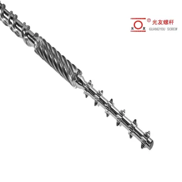 Șurub cu un singur extruder bimetalic rezistent la coroziune pentru extrudarea plasticului