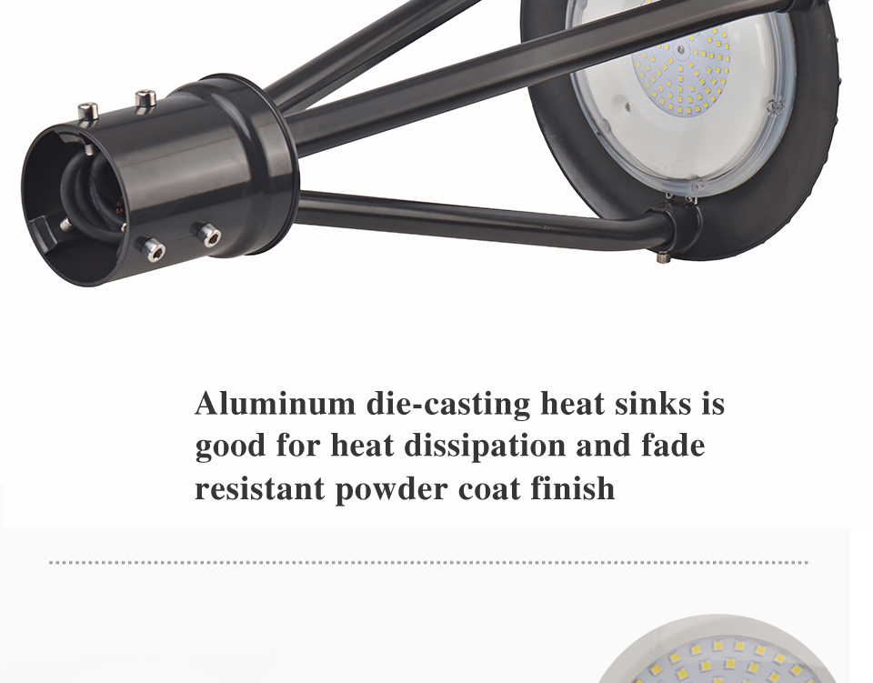 30W post top led fixtures 5000K 110VAC-3