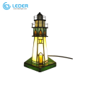 LEDER Colorful Glass Table Lamps