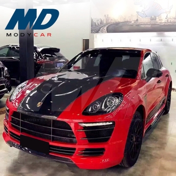 Bộ dụng cụ thân rộng một nửa carbon cho Porsche Macan 2014-2018 - Phong cách GSC