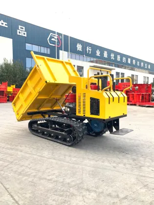 1.5T Yellow Tracked Vehicle for Smooth Orchard Mobility