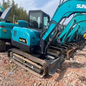 Gebruikte Sunward SWE70 7-ton graafmachine te koop tegen lage prijs